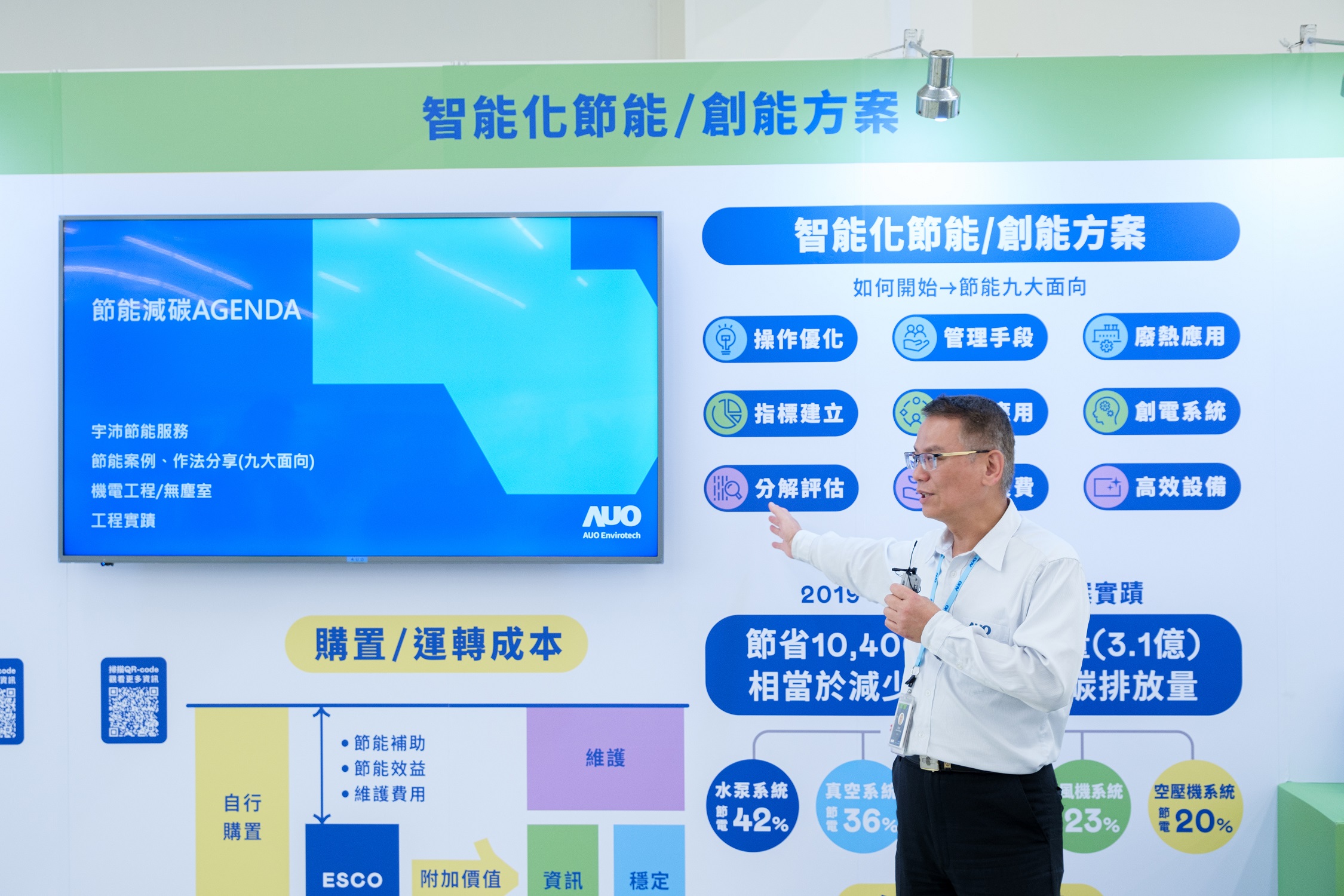 NG娱乐宇沛作为”深度节能服务”的解决方案提供者，串接碳管理与节能管理系统，为客户提供多元且灵活的节能措施，自2019年起累积10,400万度节电实绩。
