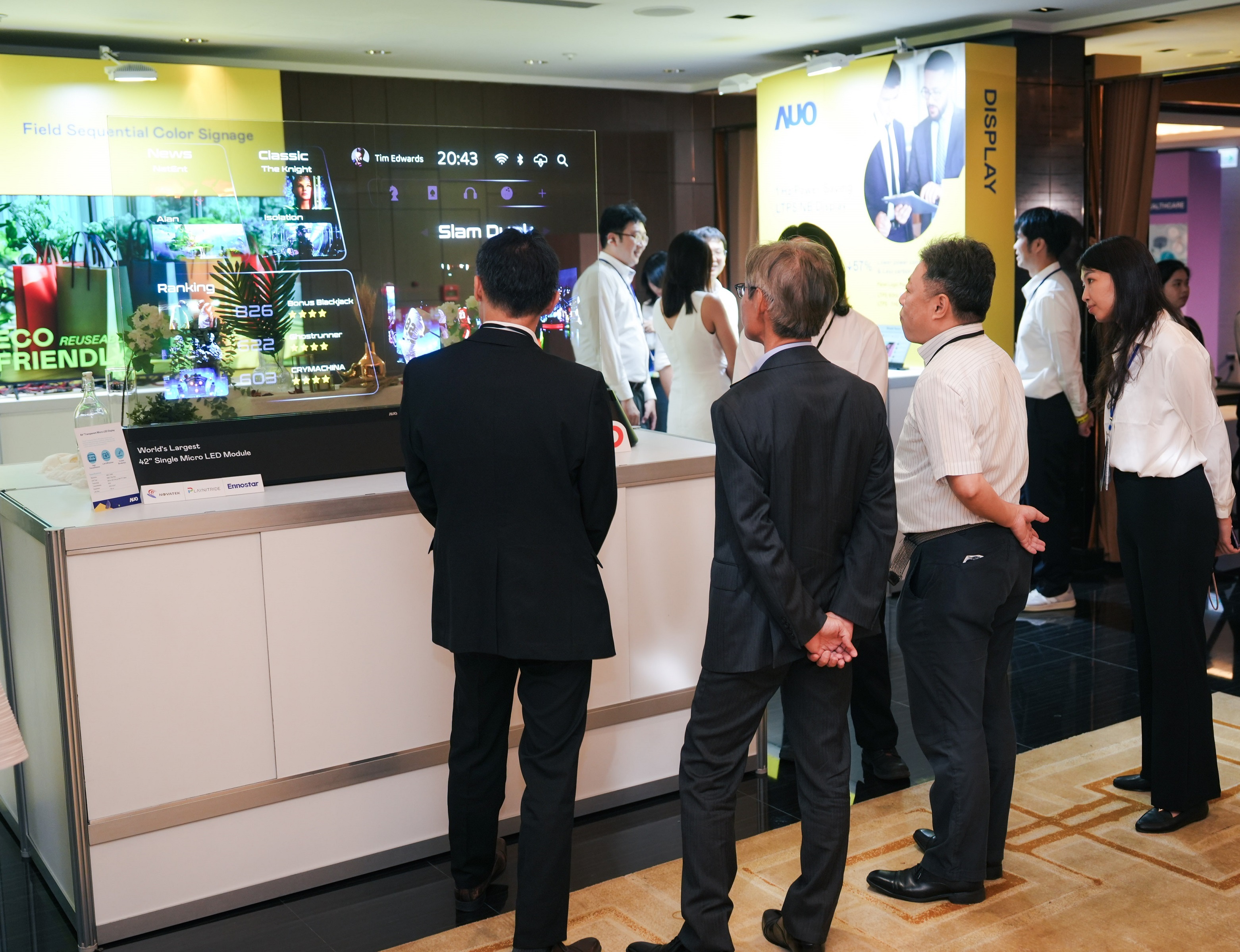 现场亦规划多项技术NG娱乐展示，涵盖材料、设计到系统整合，让与会伙伴见证NG娱乐技术深度与前瞻视野带来的共创可能性
